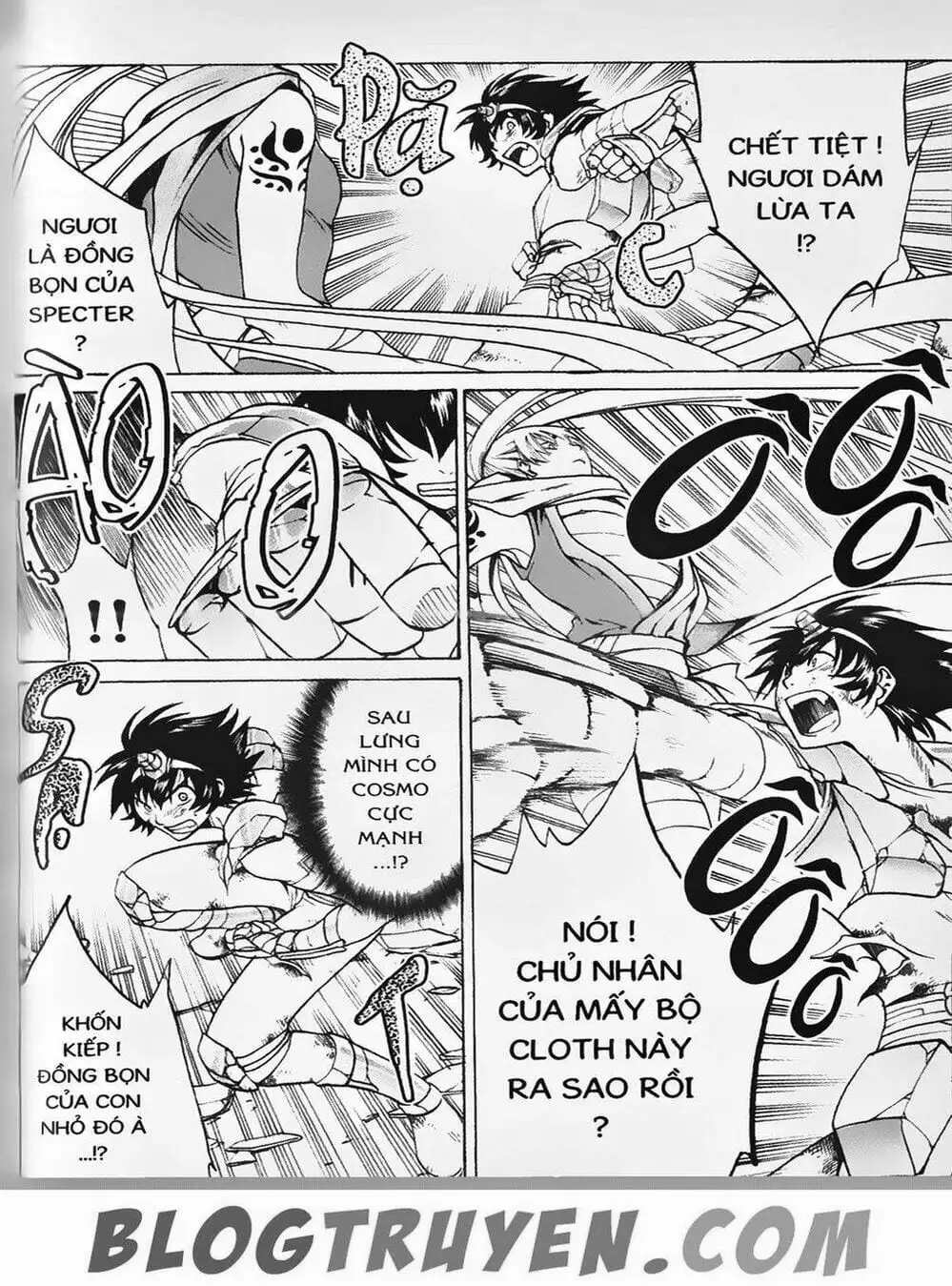 Truyện Tranh Truyền Thuyết Minh Vương - Sain Saiyan: The Lost Canvas trang 4