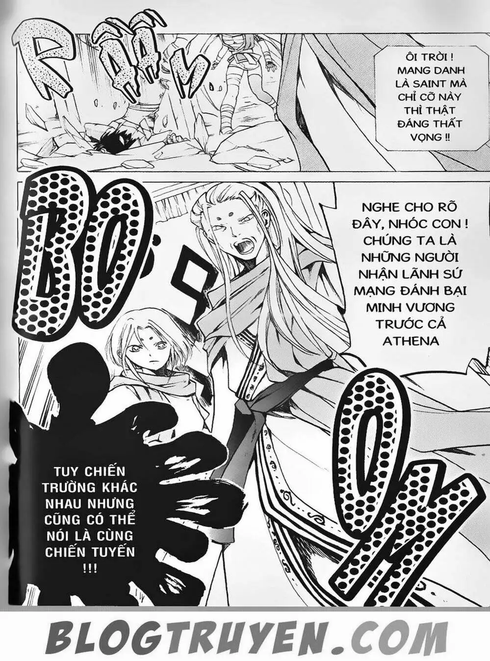 Truyện Tranh Truyền Thuyết Minh Vương - Sain Saiyan: The Lost Canvas trang 4