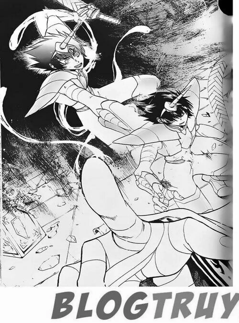 Truyện Tranh Truyền Thuyết Minh Vương - Sain Saiyan: The Lost Canvas trang 4