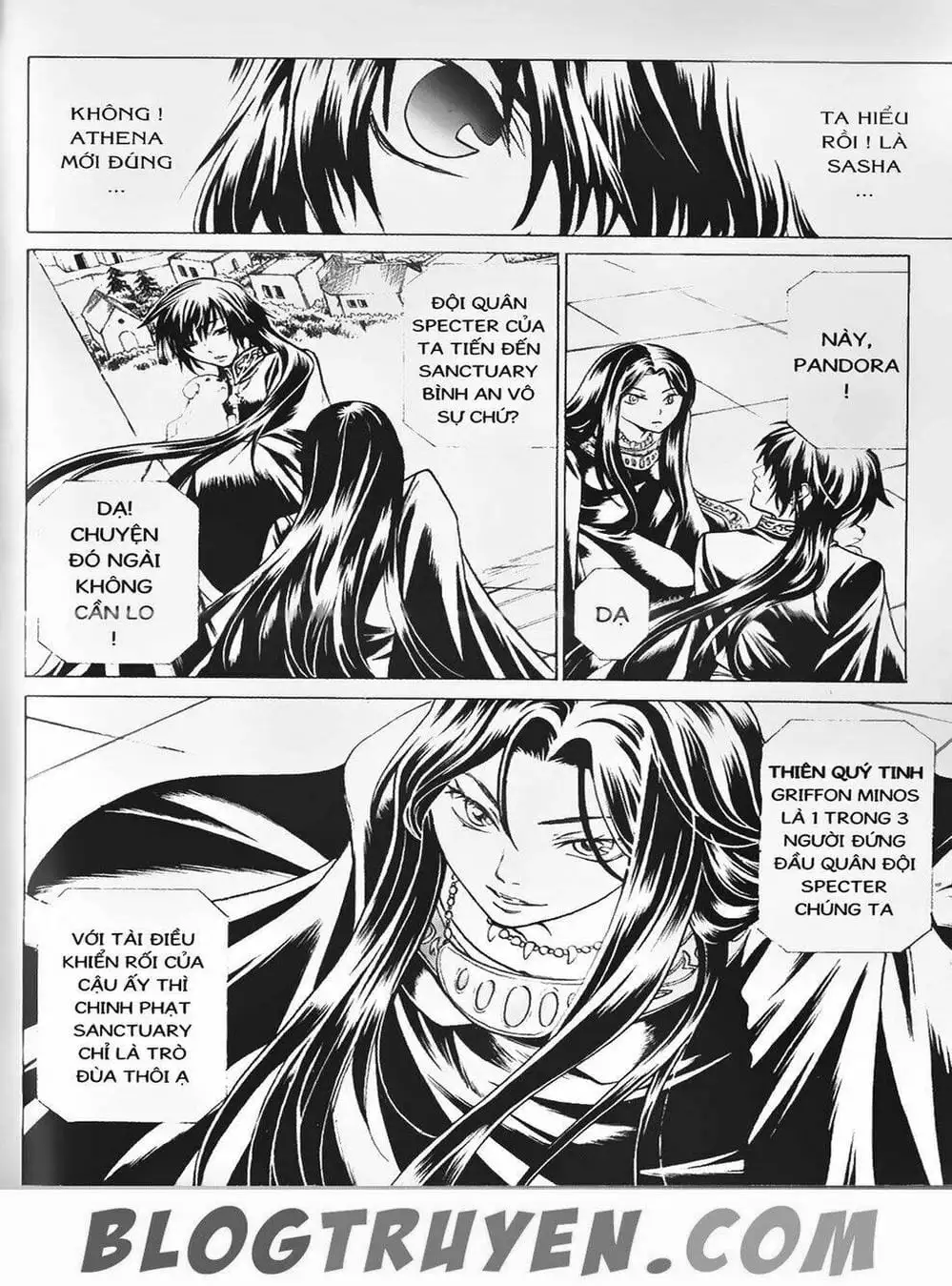 Truyện Tranh Truyền Thuyết Minh Vương - Sain Saiyan: The Lost Canvas trang 4