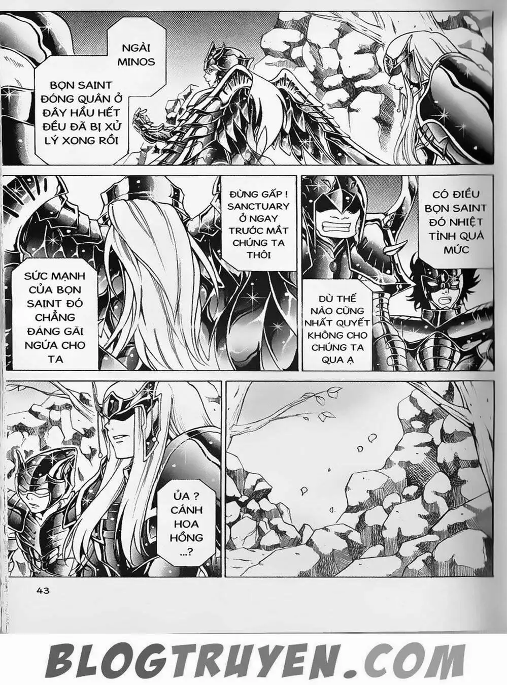 Truyện Tranh Truyền Thuyết Minh Vương - Sain Saiyan: The Lost Canvas trang 4