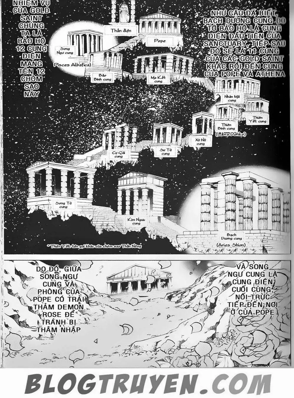 Truyện Tranh Truyền Thuyết Minh Vương - Sain Saiyan: The Lost Canvas trang 4