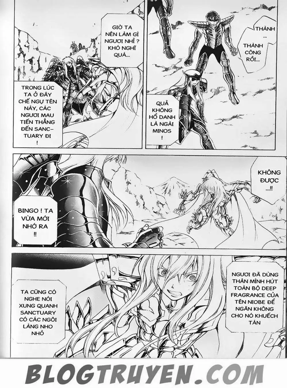 Truyện Tranh Truyền Thuyết Minh Vương - Sain Saiyan: The Lost Canvas trang 4