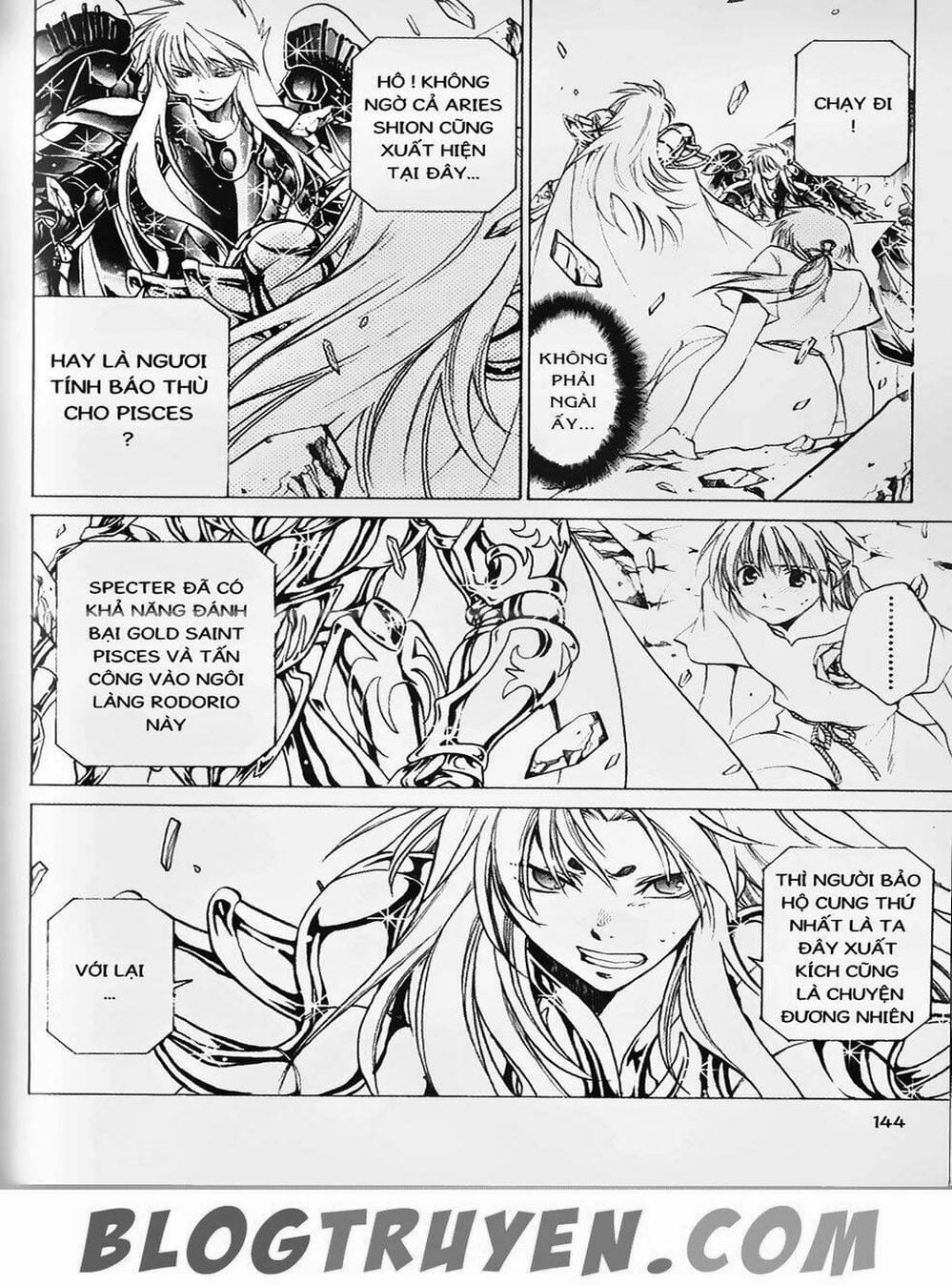 Truyện Tranh Truyền Thuyết Minh Vương - Sain Saiyan: The Lost Canvas trang 4