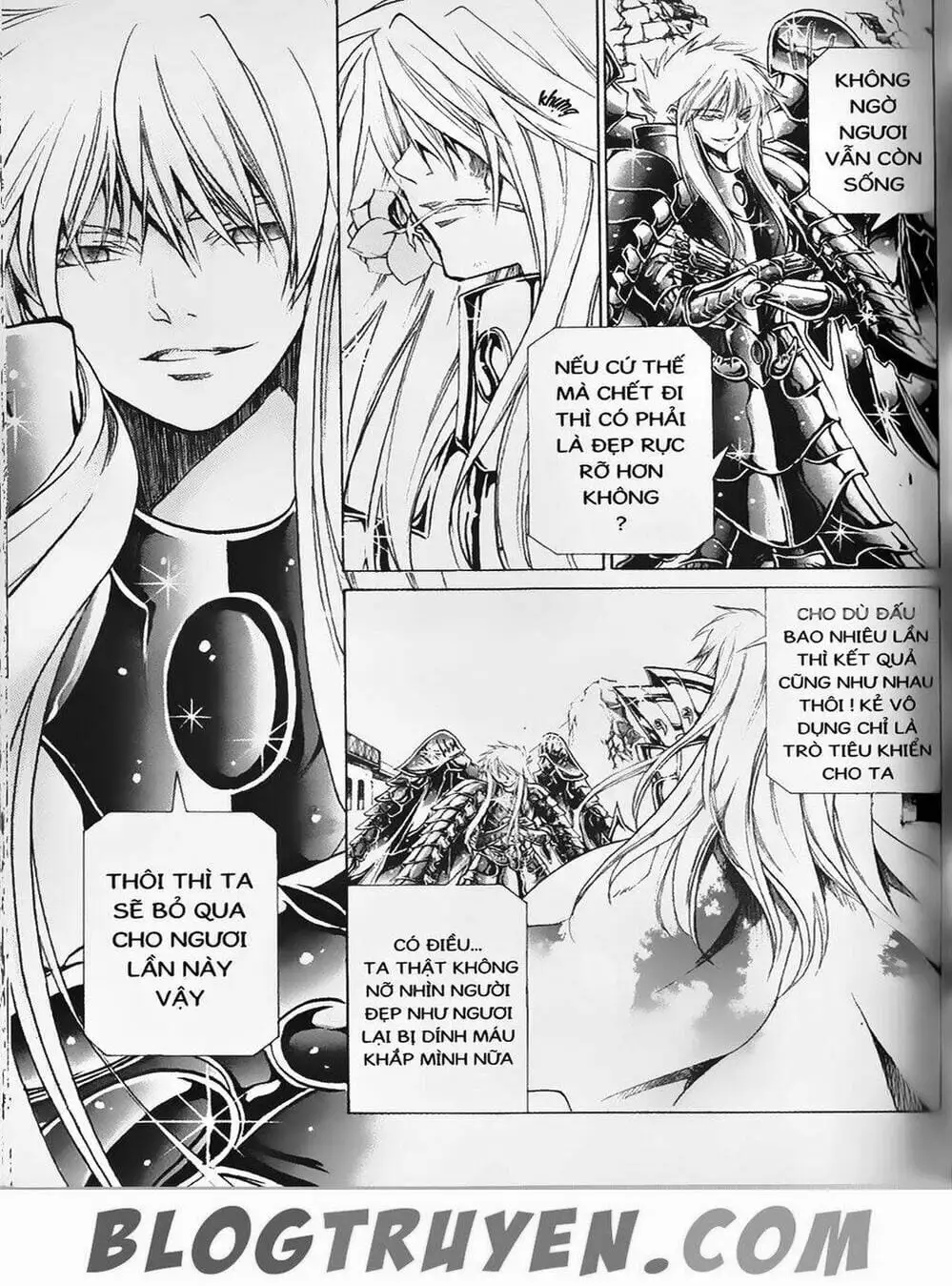 Truyện Tranh Truyền Thuyết Minh Vương - Sain Saiyan: The Lost Canvas trang 4