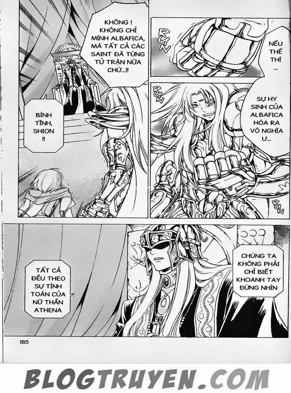 Truyện Tranh Truyền Thuyết Minh Vương - Sain Saiyan: The Lost Canvas trang 4