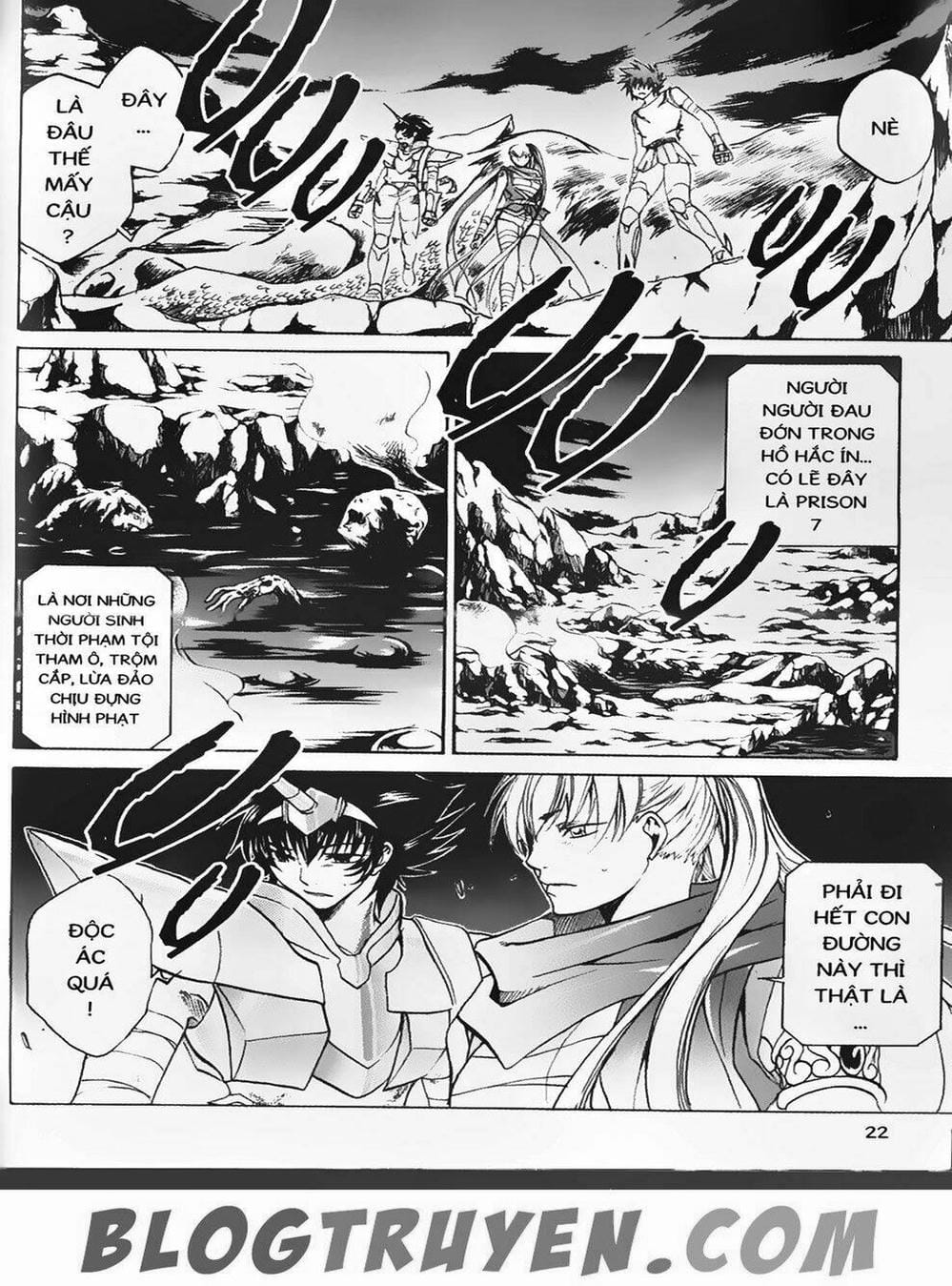 Truyện Tranh Truyền Thuyết Minh Vương - Sain Saiyan: The Lost Canvas trang 4