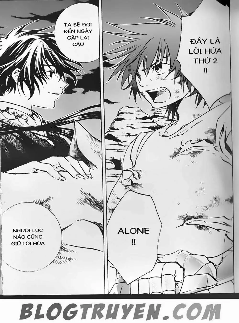 Truyện Tranh Truyền Thuyết Minh Vương - Sain Saiyan: The Lost Canvas trang 4