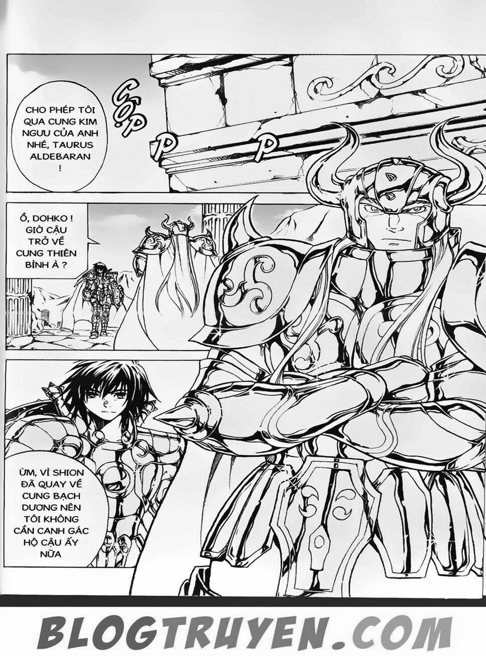 Truyện Tranh Truyền Thuyết Minh Vương - Sain Saiyan: The Lost Canvas trang 4