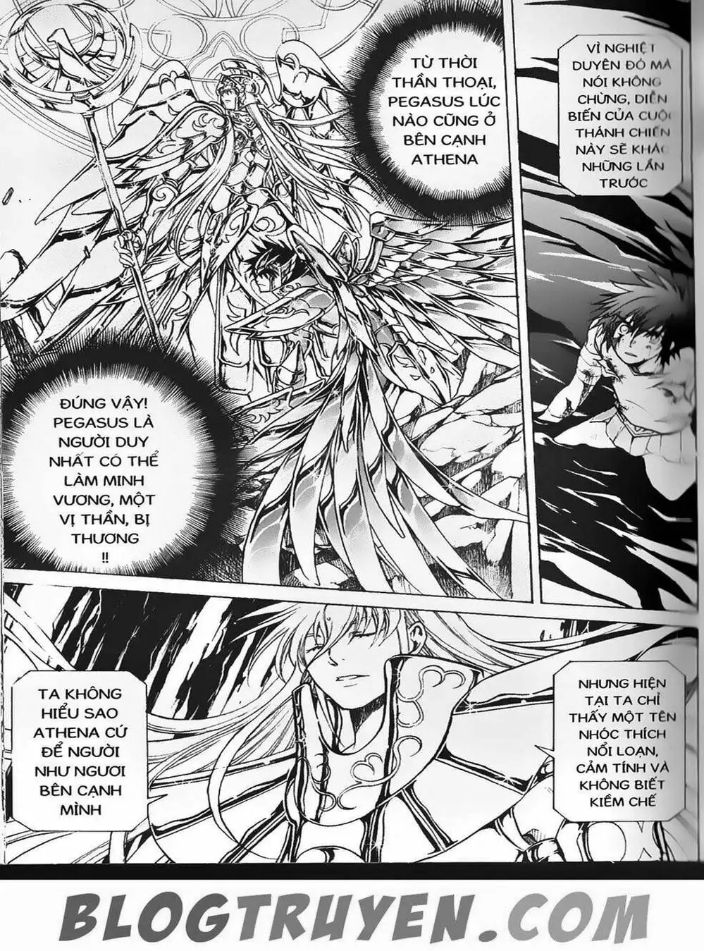 Truyện Tranh Truyền Thuyết Minh Vương - Sain Saiyan: The Lost Canvas trang 4