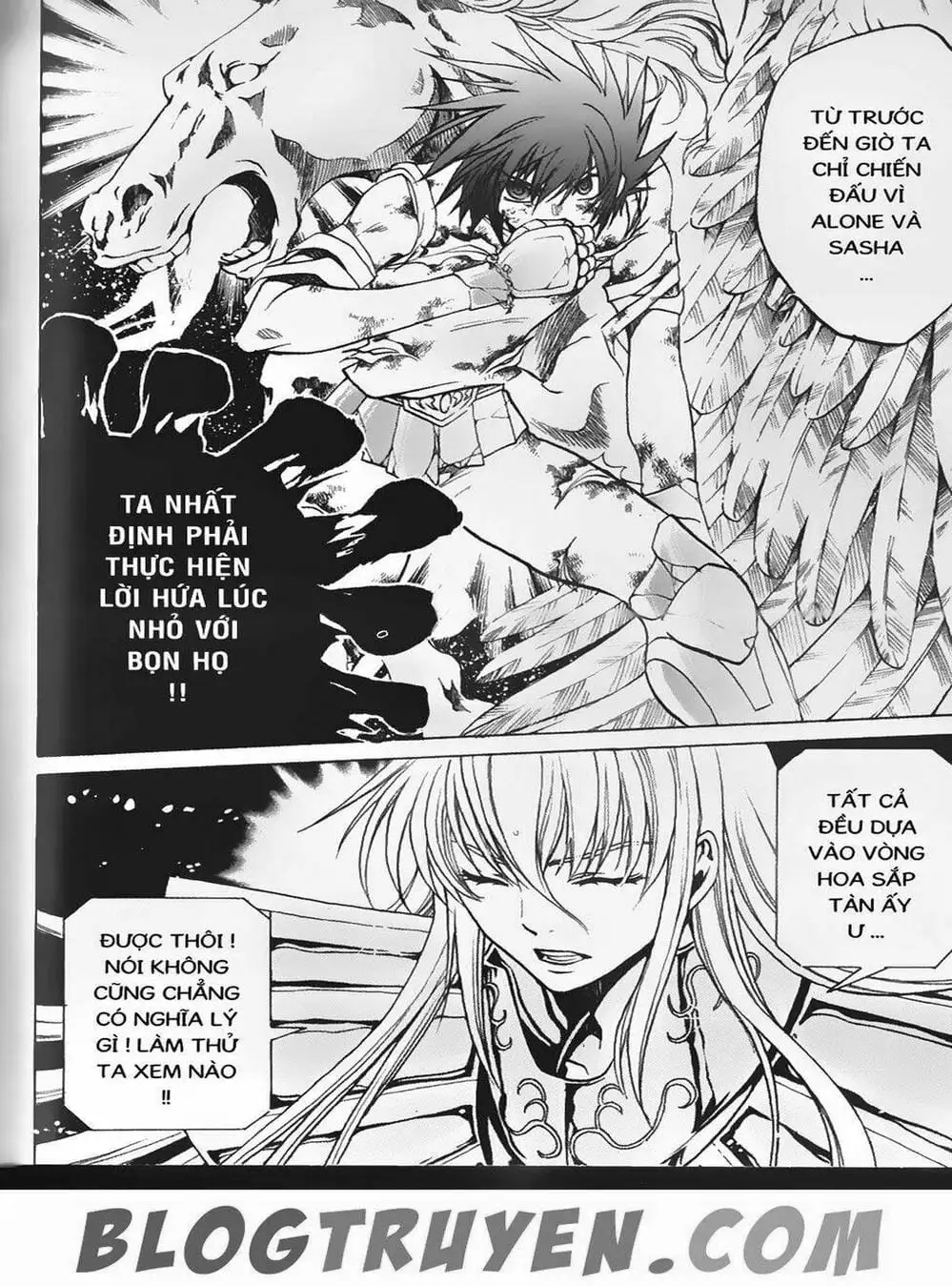 Truyện Tranh Truyền Thuyết Minh Vương - Sain Saiyan: The Lost Canvas trang 4