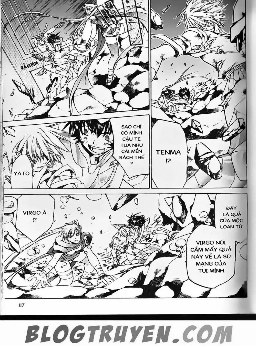 Truyện Tranh Truyền Thuyết Minh Vương - Sain Saiyan: The Lost Canvas trang 4