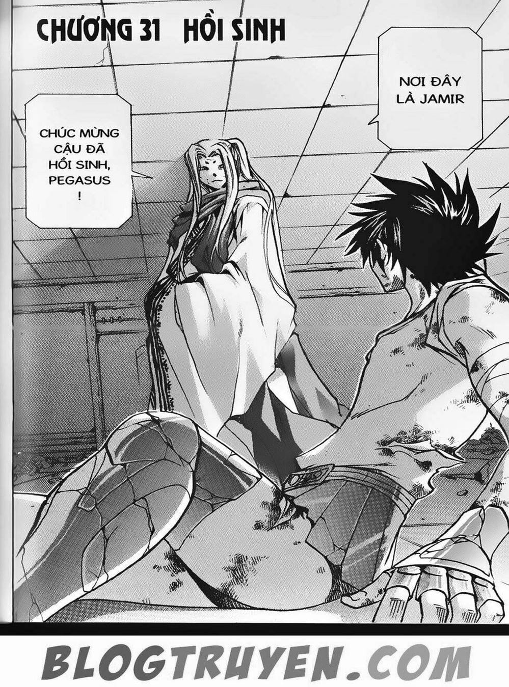 Truyện Tranh Truyền Thuyết Minh Vương - Sain Saiyan: The Lost Canvas trang 4