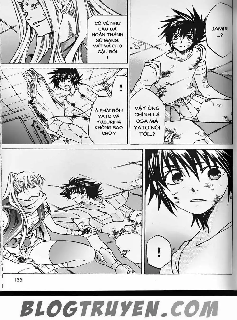 Truyện Tranh Truyền Thuyết Minh Vương - Sain Saiyan: The Lost Canvas trang 4