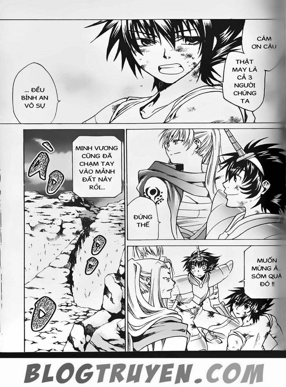 Truyện Tranh Truyền Thuyết Minh Vương - Sain Saiyan: The Lost Canvas trang 4