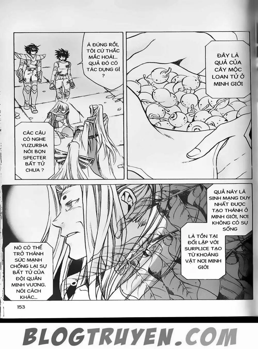 Truyện Tranh Truyền Thuyết Minh Vương - Sain Saiyan: The Lost Canvas trang 4