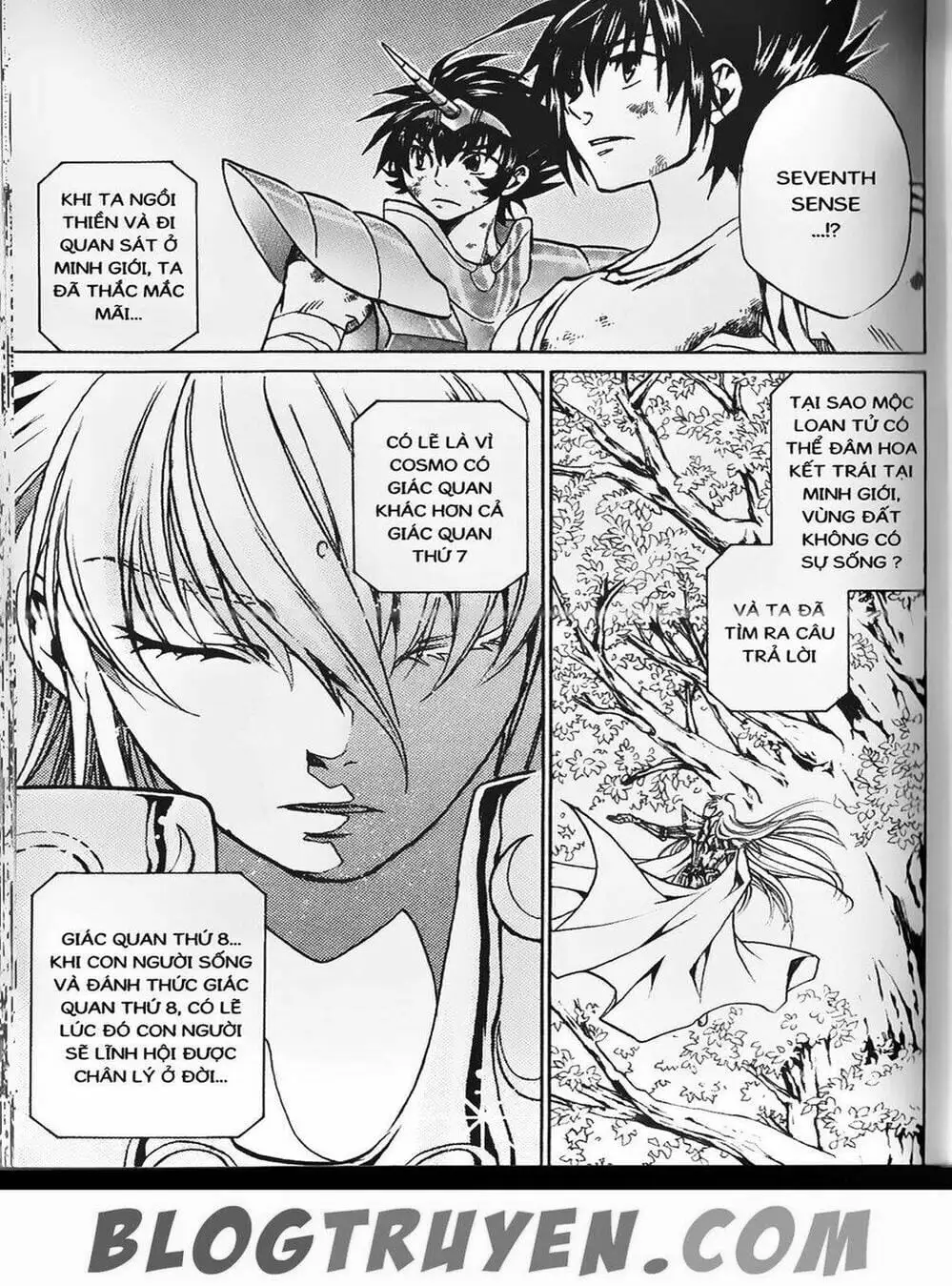 Truyện Tranh Truyền Thuyết Minh Vương - Sain Saiyan: The Lost Canvas trang 4