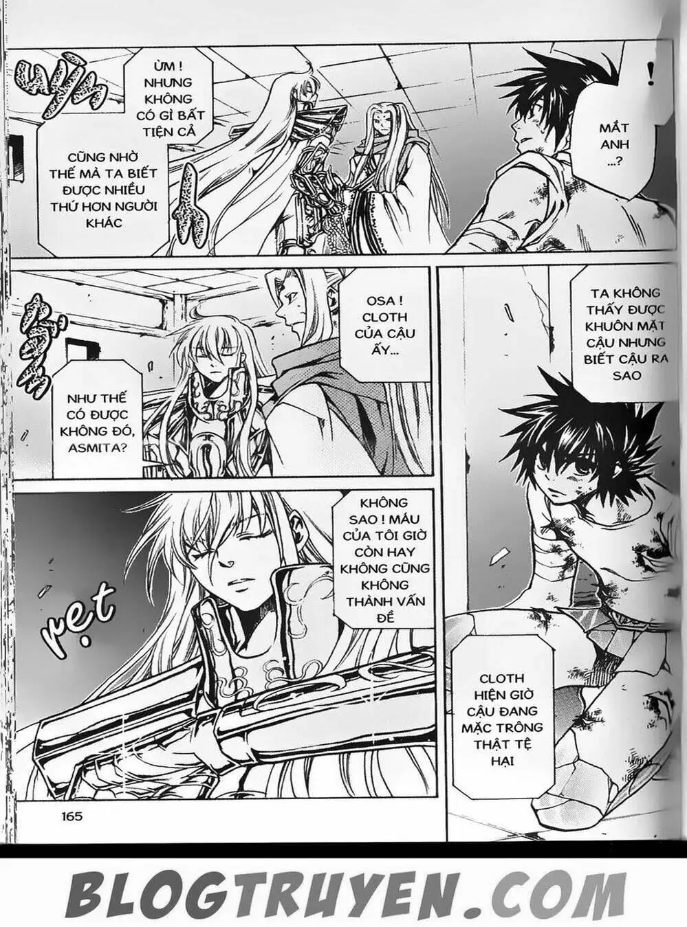 Truyện Tranh Truyền Thuyết Minh Vương - Sain Saiyan: The Lost Canvas trang 4