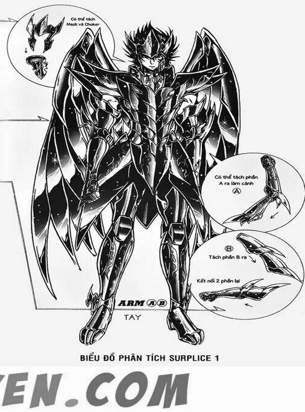 Truyện Tranh Truyền Thuyết Minh Vương - Sain Saiyan: The Lost Canvas trang 4