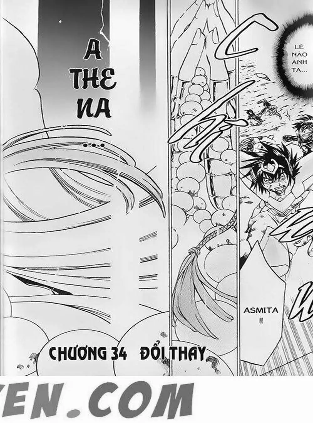 Truyện Tranh Truyền Thuyết Minh Vương - Sain Saiyan: The Lost Canvas trang 4