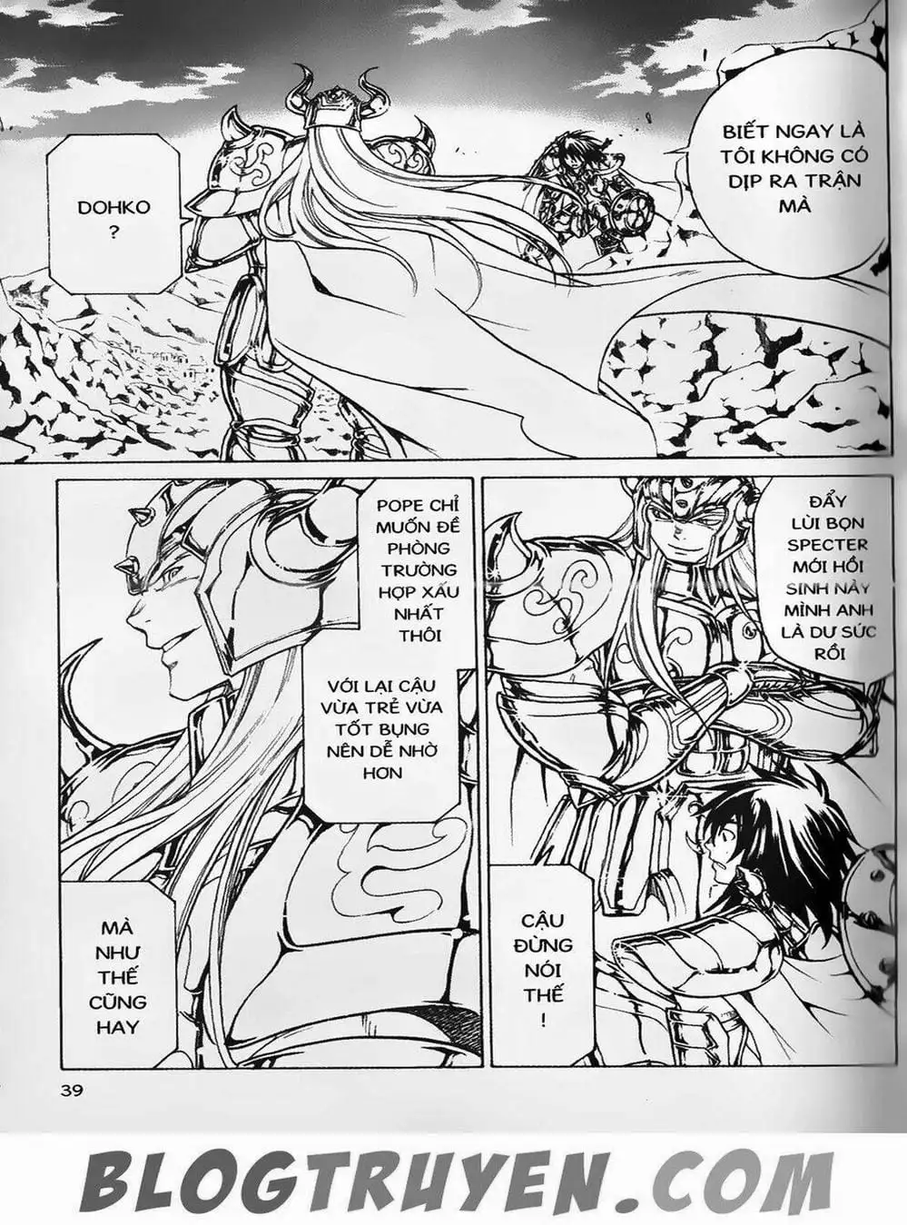 Truyện Tranh Truyền Thuyết Minh Vương - Sain Saiyan: The Lost Canvas trang 4