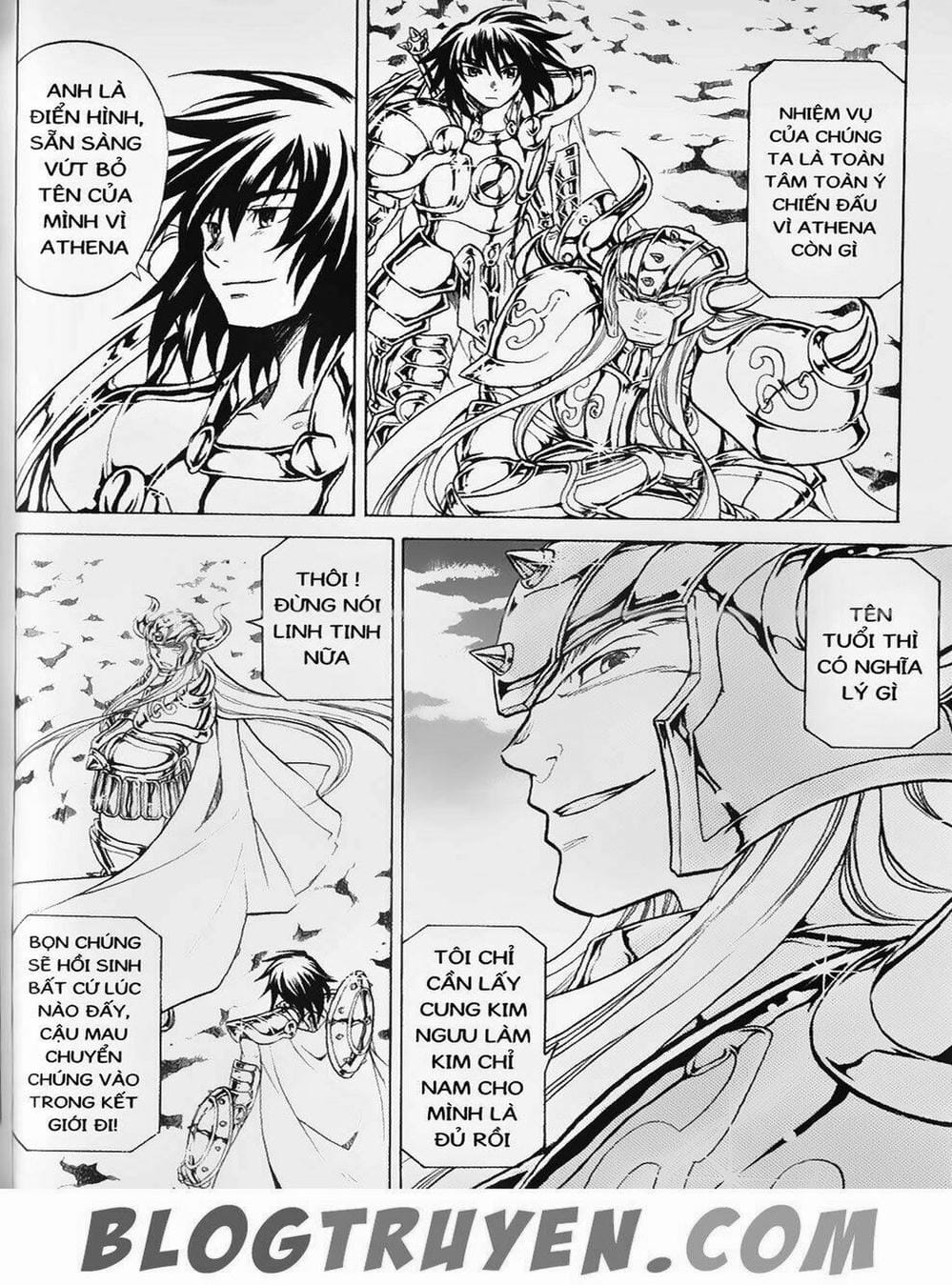 Truyện Tranh Truyền Thuyết Minh Vương - Sain Saiyan: The Lost Canvas trang 4