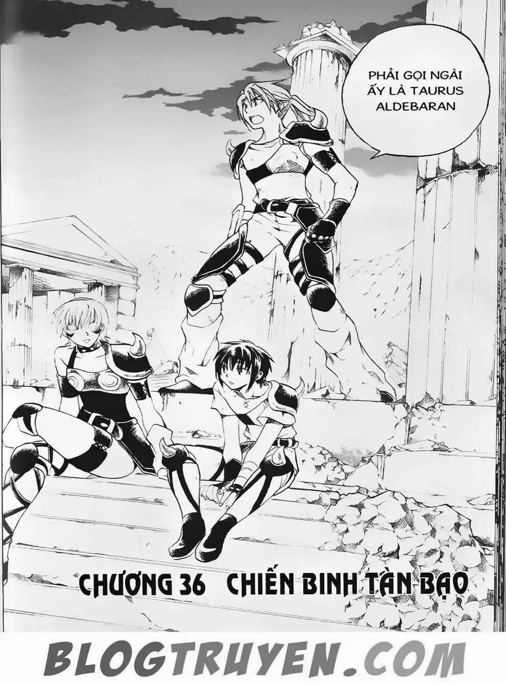 Truyện Tranh Truyền Thuyết Minh Vương - Sain Saiyan: The Lost Canvas trang 4