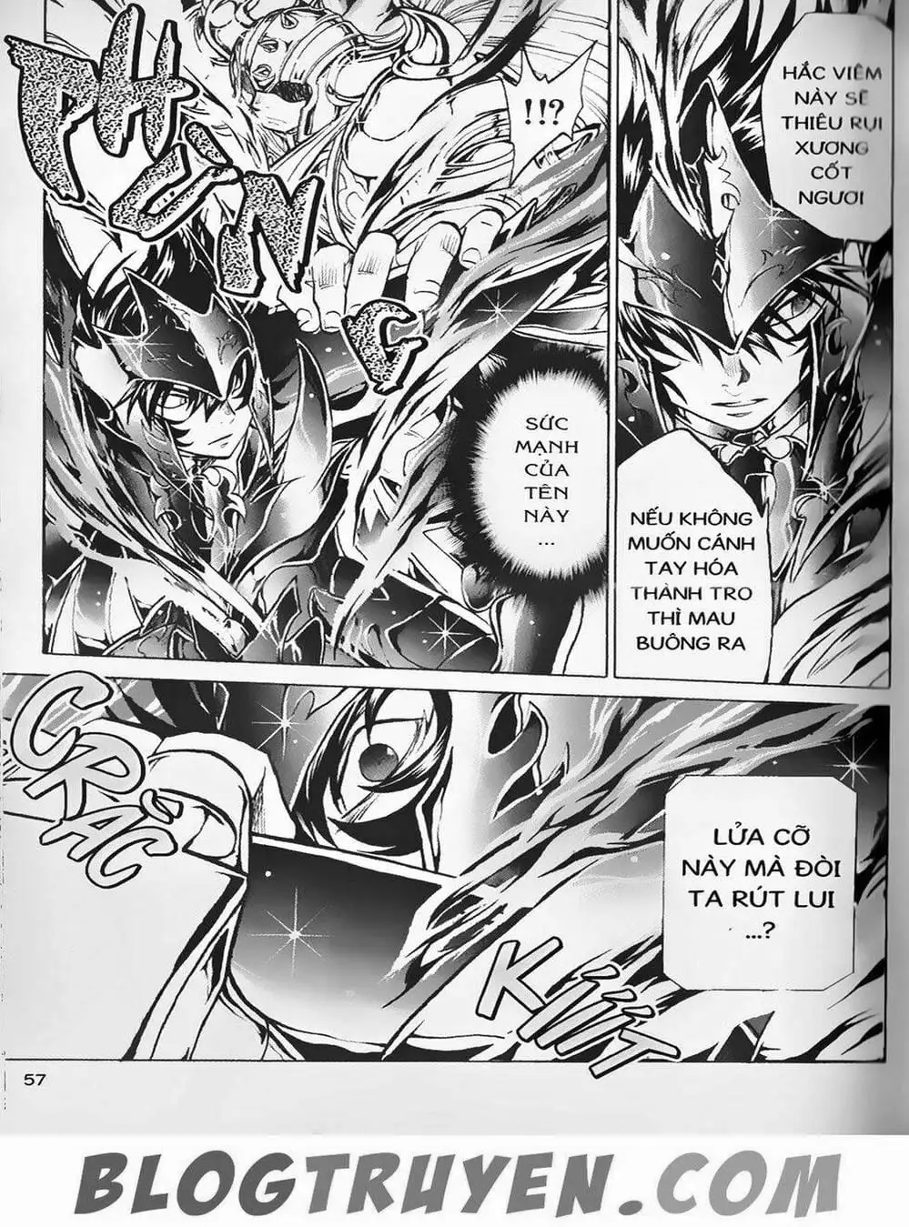 Truyện Tranh Truyền Thuyết Minh Vương - Sain Saiyan: The Lost Canvas trang 4