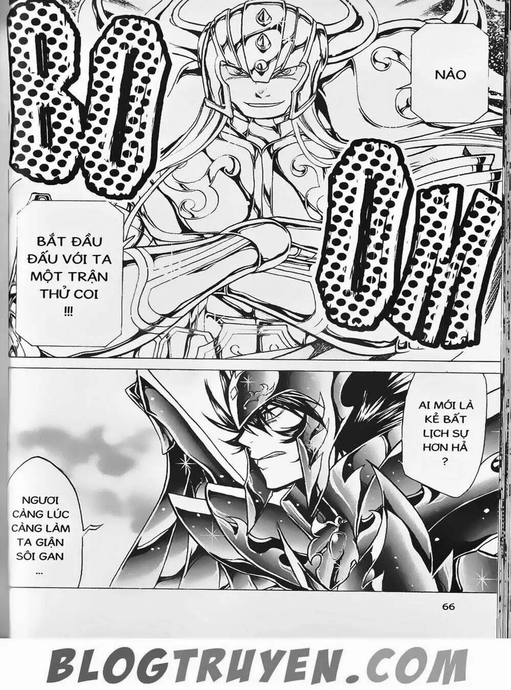 Truyện Tranh Truyền Thuyết Minh Vương - Sain Saiyan: The Lost Canvas trang 4