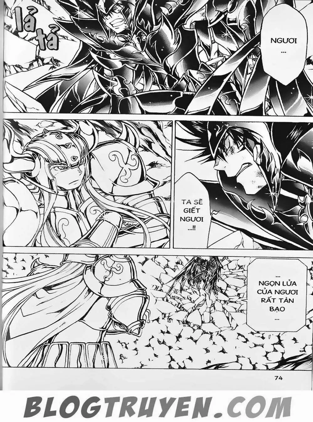 Truyện Tranh Truyền Thuyết Minh Vương - Sain Saiyan: The Lost Canvas trang 4