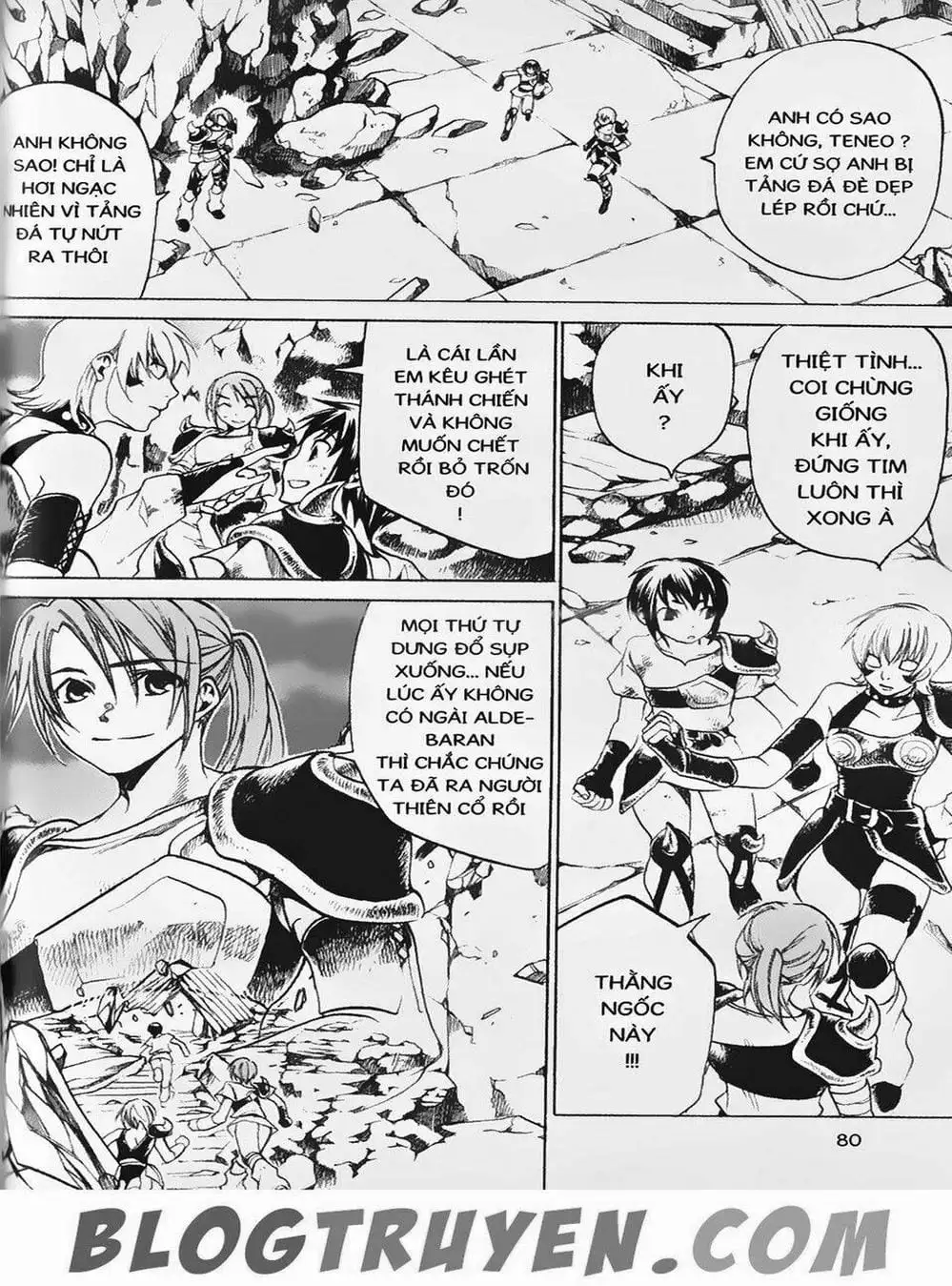 Truyện Tranh Truyền Thuyết Minh Vương - Sain Saiyan: The Lost Canvas trang 4