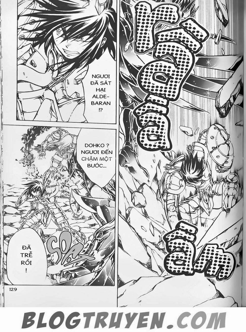 Truyện Tranh Truyền Thuyết Minh Vương - Sain Saiyan: The Lost Canvas trang 4