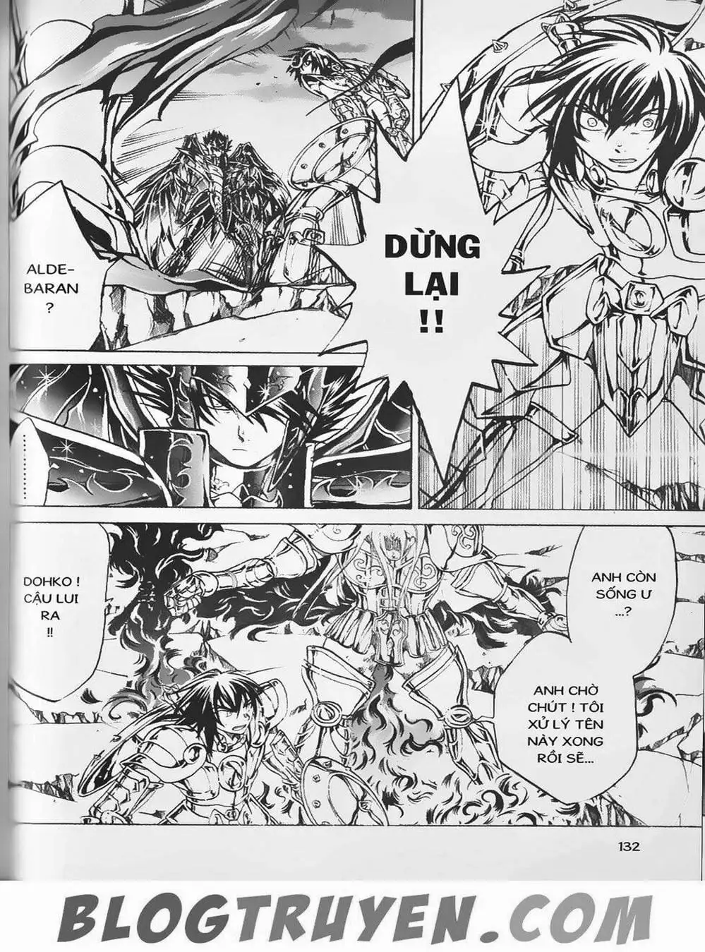 Truyện Tranh Truyền Thuyết Minh Vương - Sain Saiyan: The Lost Canvas trang 4