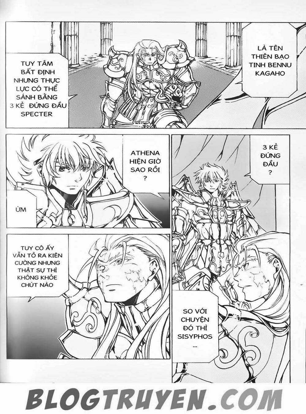 Truyện Tranh Truyền Thuyết Minh Vương - Sain Saiyan: The Lost Canvas trang 4