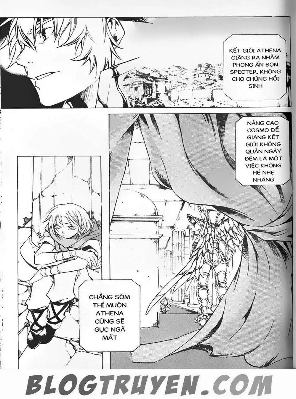 Truyện Tranh Truyền Thuyết Minh Vương - Sain Saiyan: The Lost Canvas trang 4