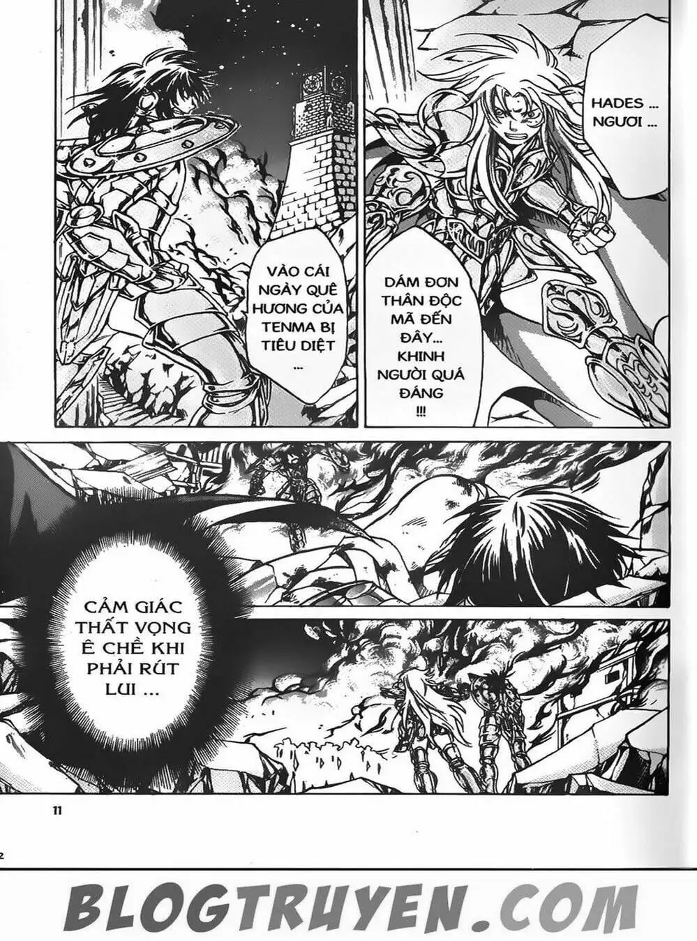 Truyện Tranh Truyền Thuyết Minh Vương - Sain Saiyan: The Lost Canvas trang 4