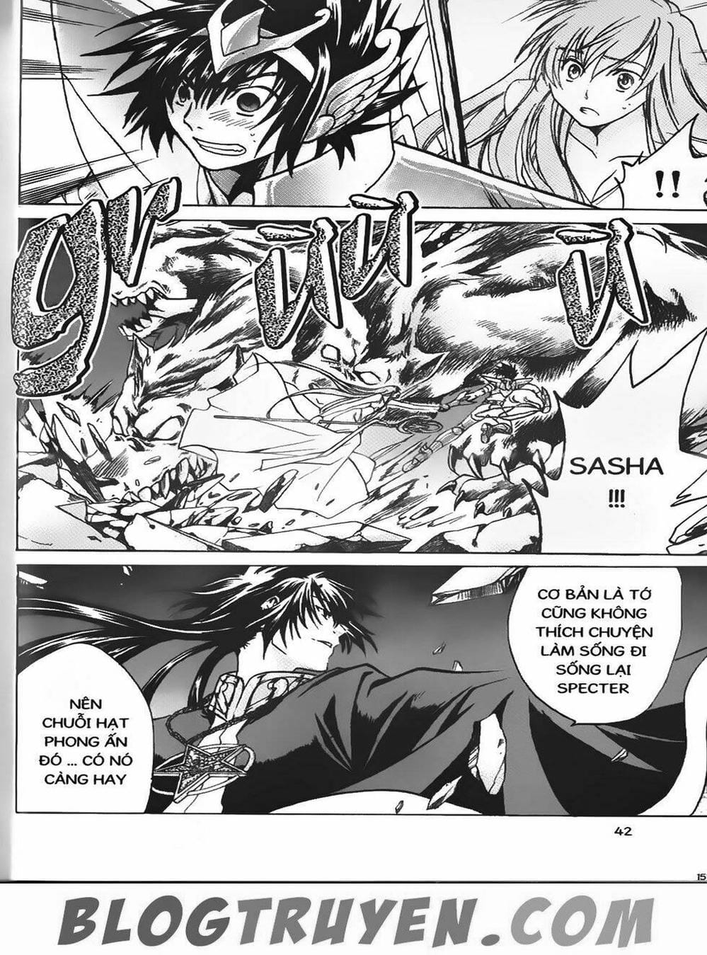 Truyện Tranh Truyền Thuyết Minh Vương - Sain Saiyan: The Lost Canvas trang 4