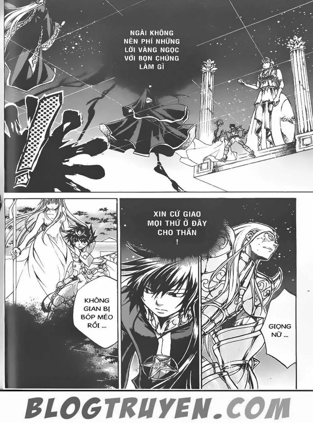 Truyện Tranh Truyền Thuyết Minh Vương - Sain Saiyan: The Lost Canvas trang 4