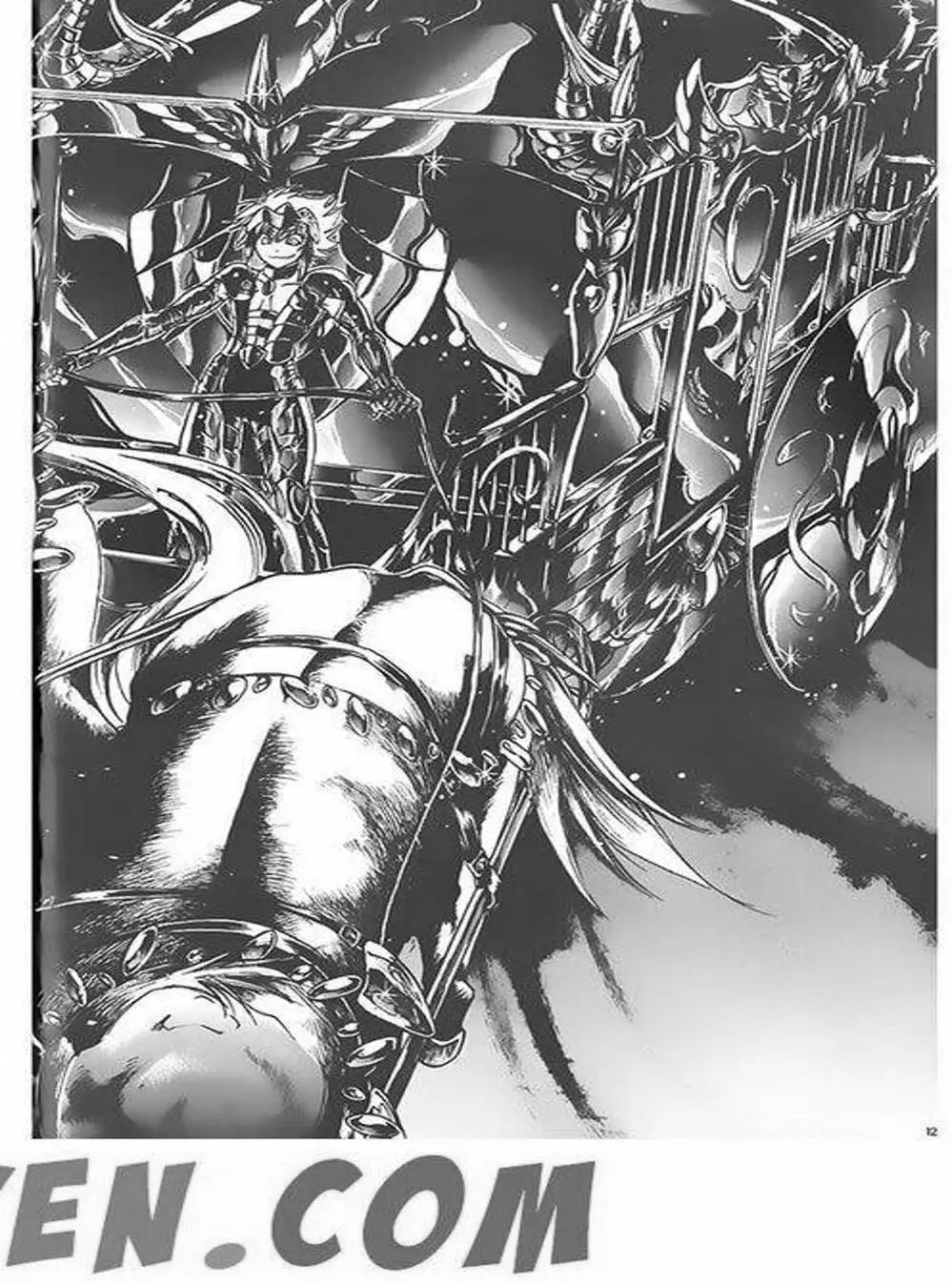 Truyện Tranh Truyền Thuyết Minh Vương - Sain Saiyan: The Lost Canvas trang 4