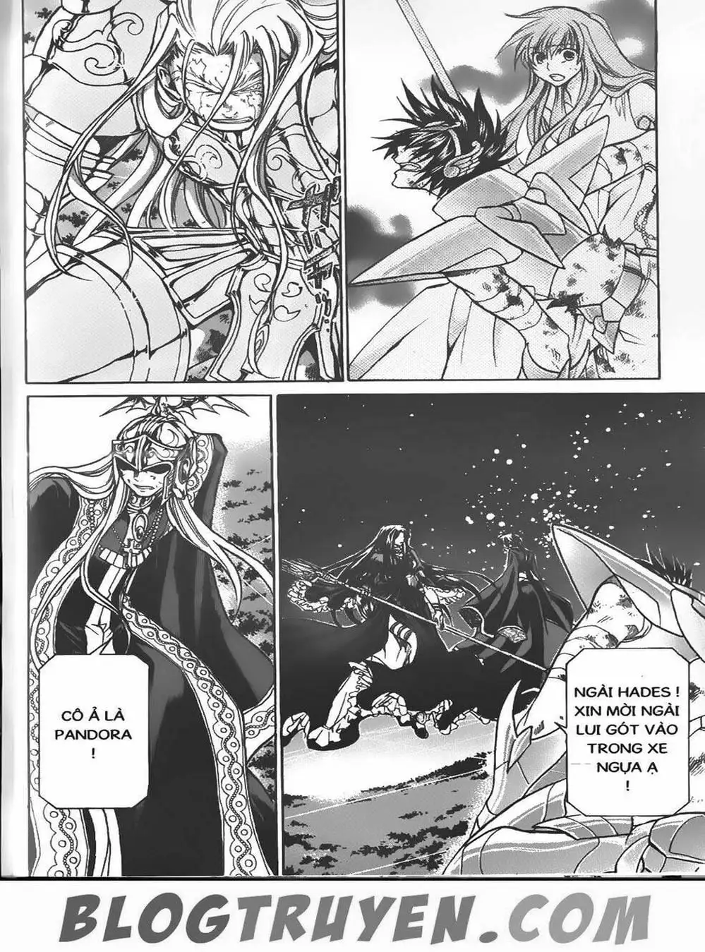 Truyện Tranh Truyền Thuyết Minh Vương - Sain Saiyan: The Lost Canvas trang 4