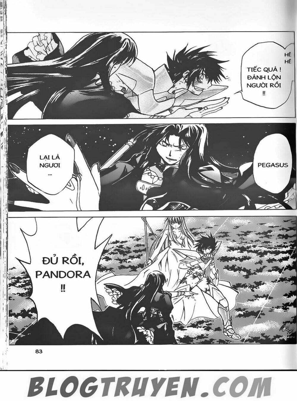 Truyện Tranh Truyền Thuyết Minh Vương - Sain Saiyan: The Lost Canvas trang 4