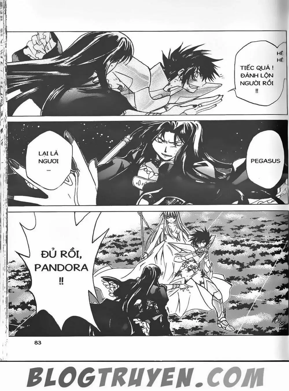 Truyện Tranh Truyền Thuyết Minh Vương - Sain Saiyan: The Lost Canvas trang 4