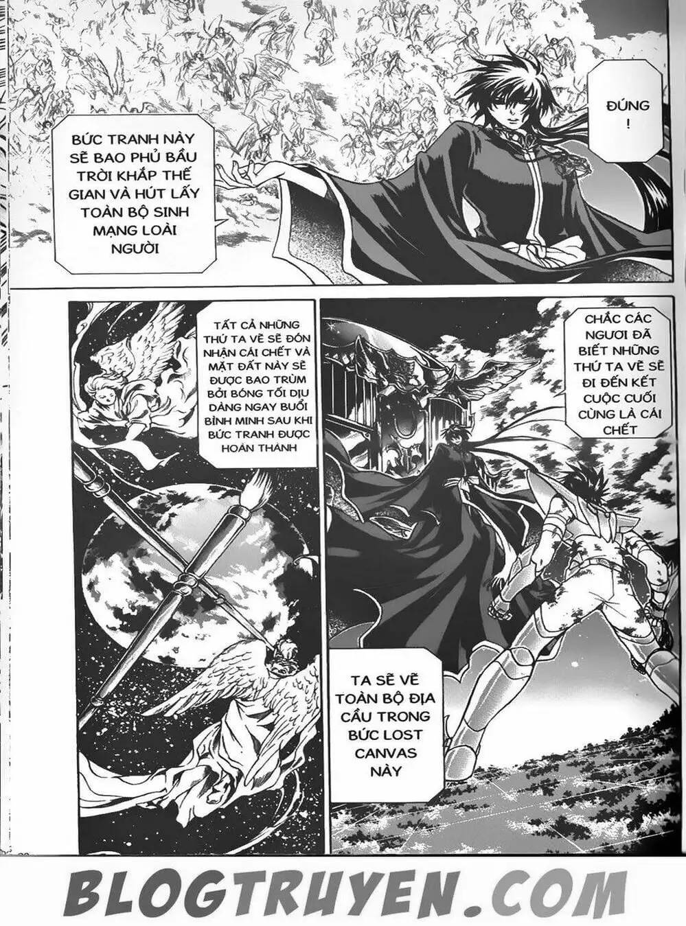 Truyện Tranh Truyền Thuyết Minh Vương - Sain Saiyan: The Lost Canvas trang 4