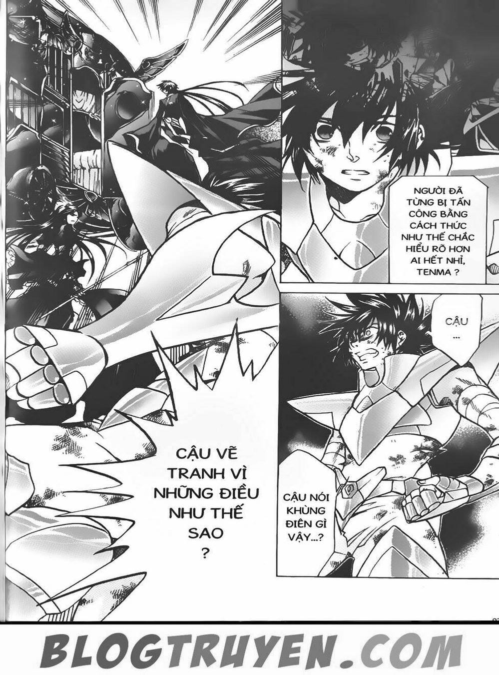 Truyện Tranh Truyền Thuyết Minh Vương - Sain Saiyan: The Lost Canvas trang 4