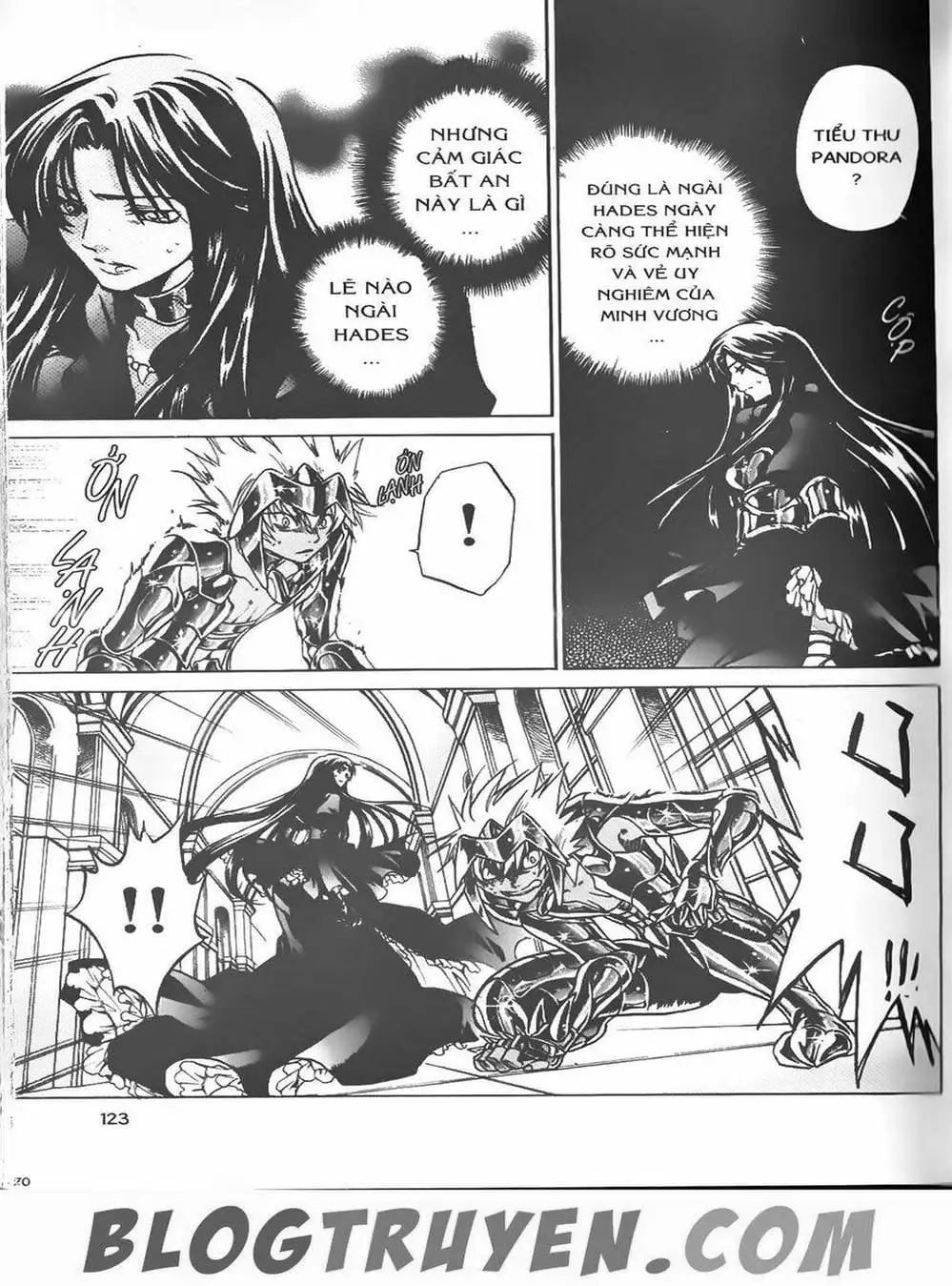 Truyện Tranh Truyền Thuyết Minh Vương - Sain Saiyan: The Lost Canvas trang 4