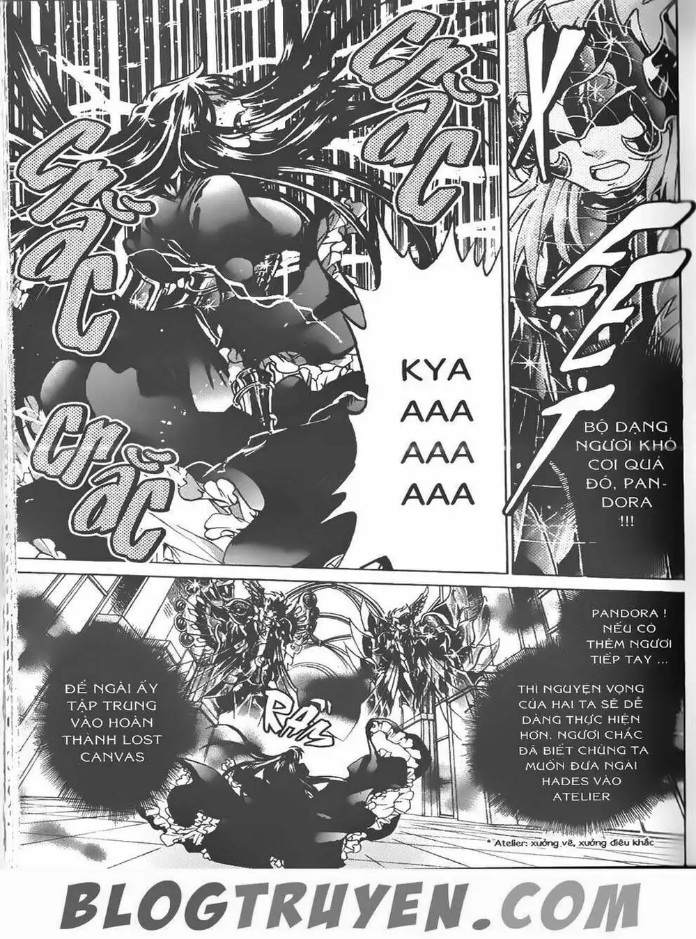 Truyện Tranh Truyền Thuyết Minh Vương - Sain Saiyan: The Lost Canvas trang 4