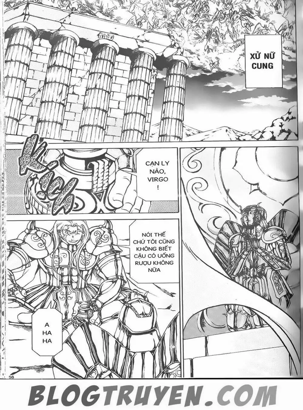 Truyện Tranh Truyền Thuyết Minh Vương - Sain Saiyan: The Lost Canvas trang 4