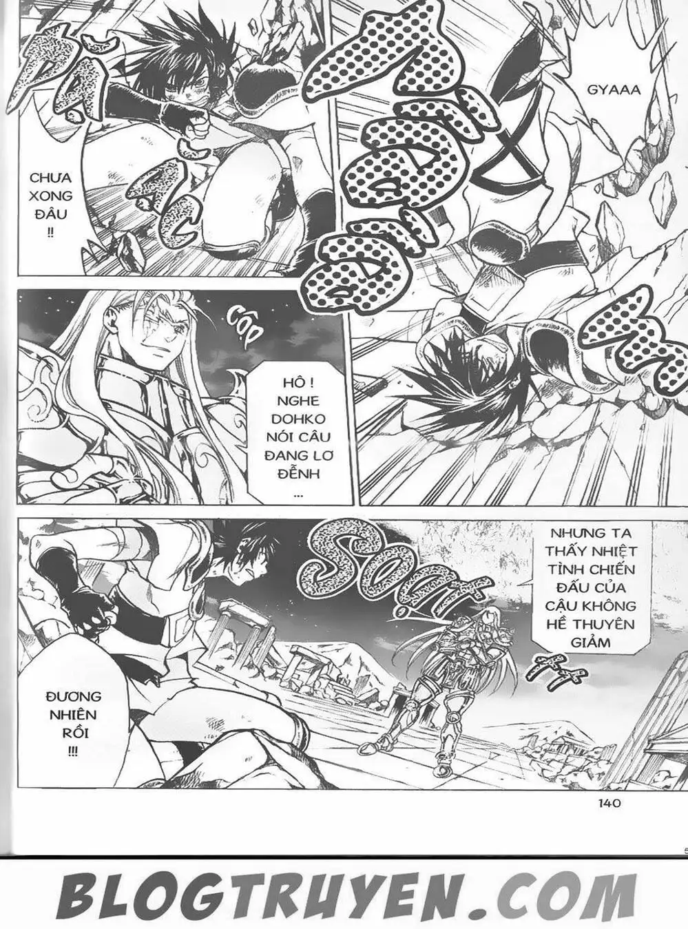 Truyện Tranh Truyền Thuyết Minh Vương - Sain Saiyan: The Lost Canvas trang 4