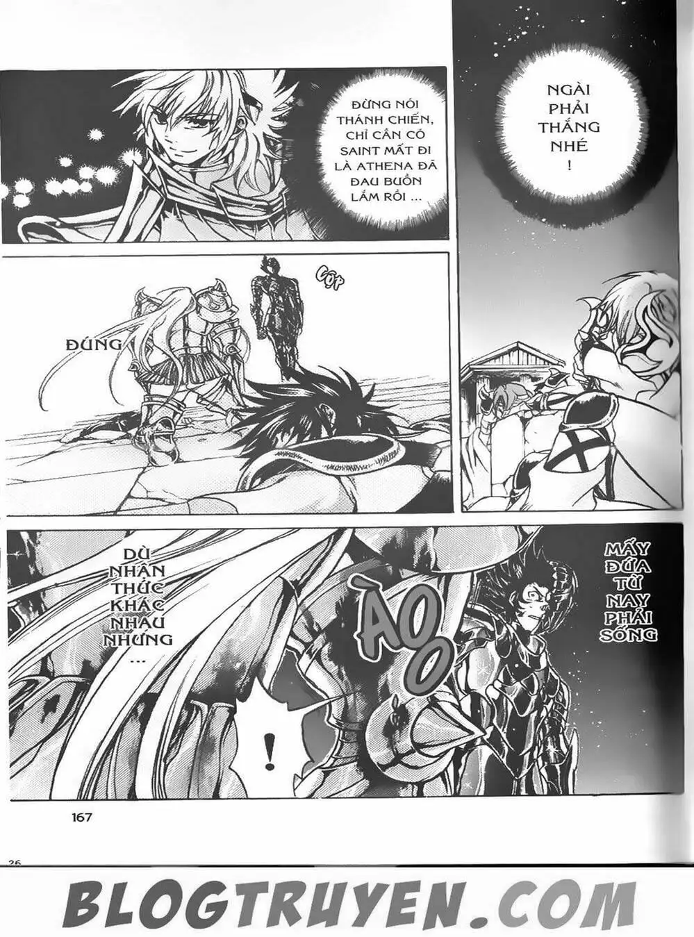 Truyện Tranh Truyền Thuyết Minh Vương - Sain Saiyan: The Lost Canvas trang 4