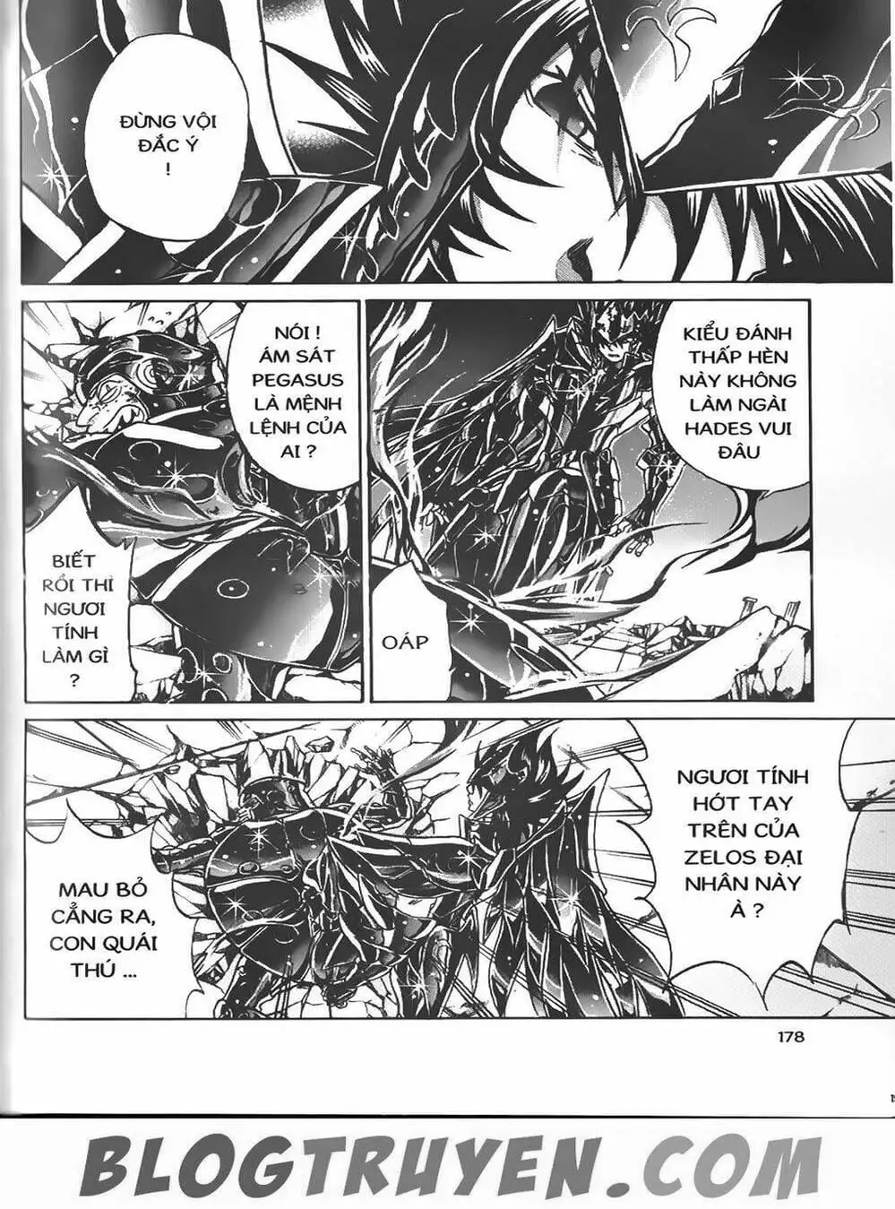 Truyện Tranh Truyền Thuyết Minh Vương - Sain Saiyan: The Lost Canvas trang 4